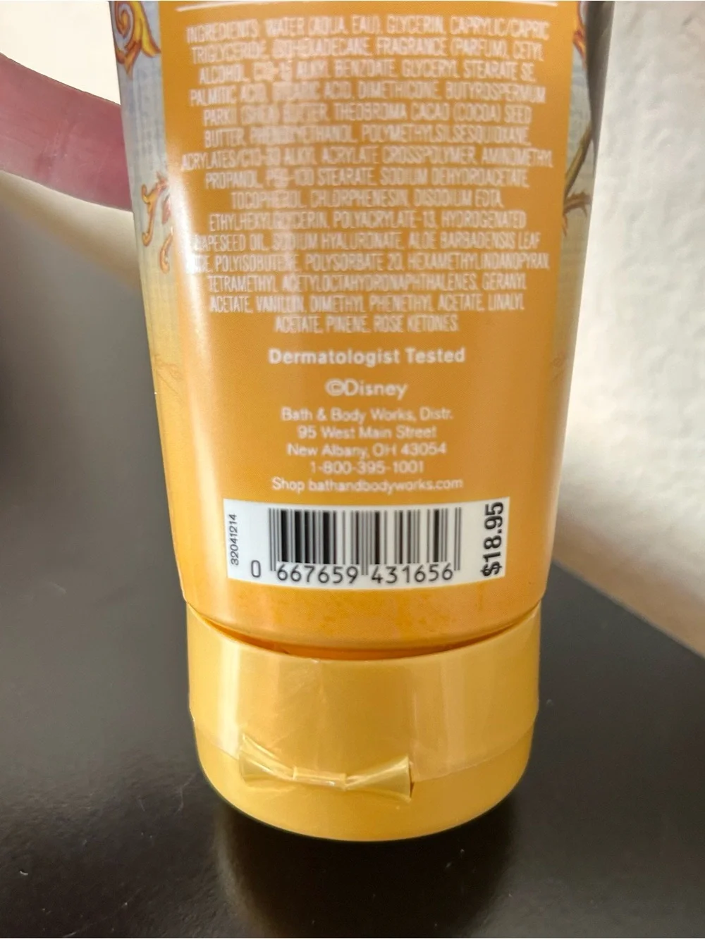 Bath & Body Works x Disney Princess Belle Ultimate Hydration Body Cream